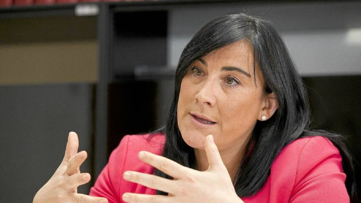 Ana Sánchez, secretaria de Organización del PSCyL-P. REQUEJO