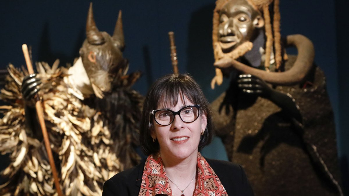 Oliva Cachafeiro, directora del Museo de Arte Africano de Valladolid. J. M. LOSTAU