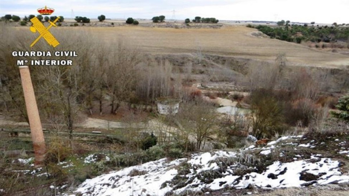 Foto del lugar de los hechos cedida por la Guardia Civil-EUROPA PRESS