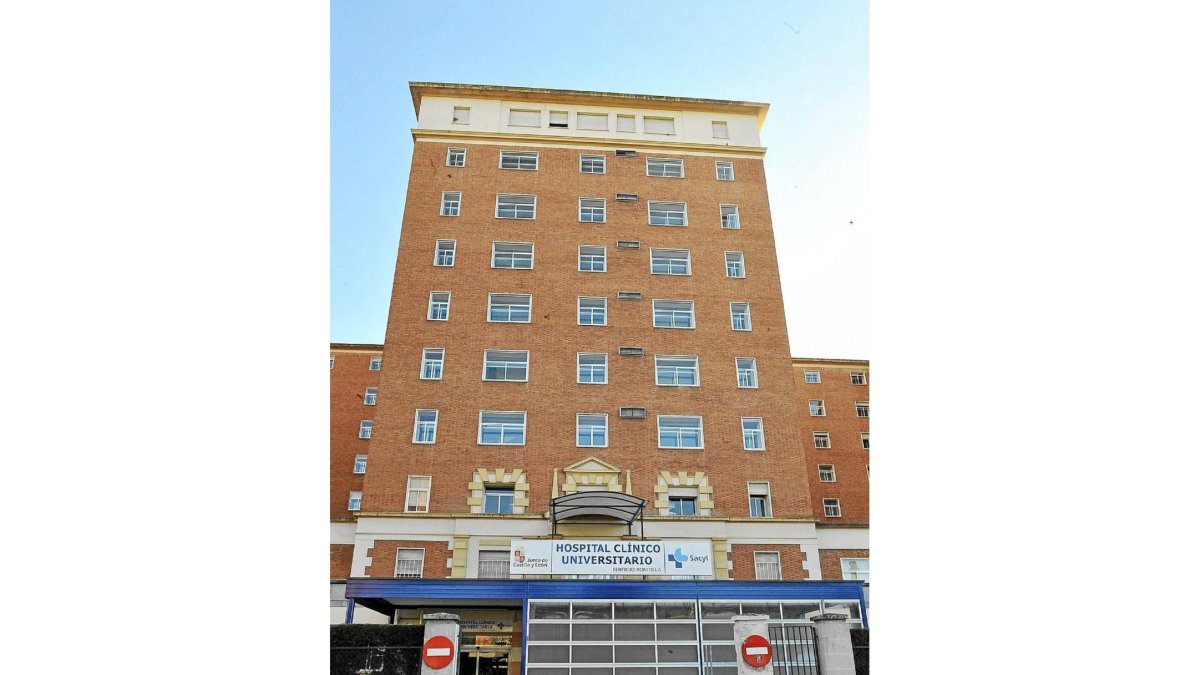 Edificio Hospital Río Hortega.-JONATHAN GONZÁLEZ