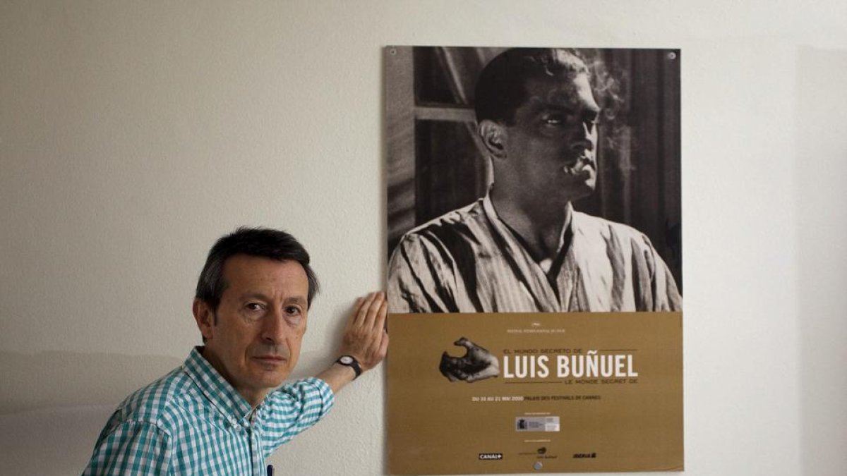 El director de la Cátedra de Cine de la Universidad de Valladolid, Javier Castán.-PABLO REQUEJO