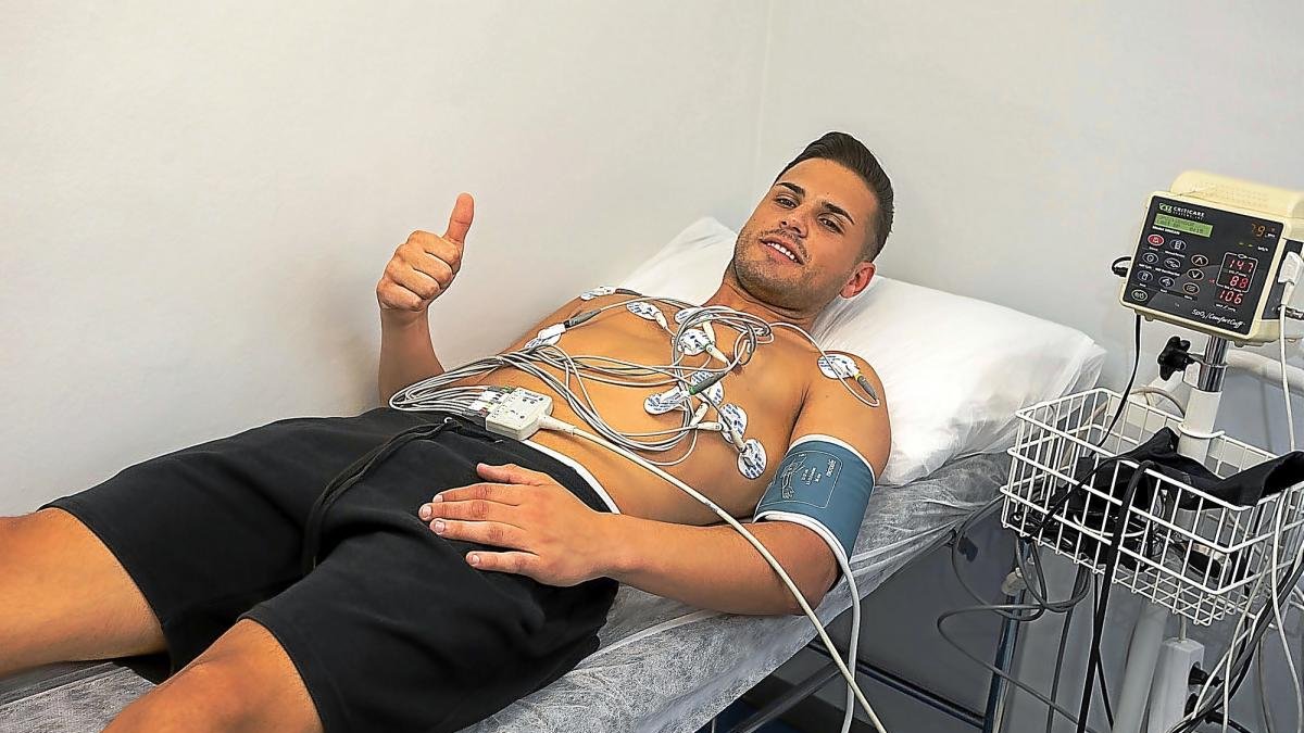 Reconocimiento médico del Real Valladolid. En la imagen, Luismi Sánchez-PABLOREQUEJO / REAL VALLADOLID