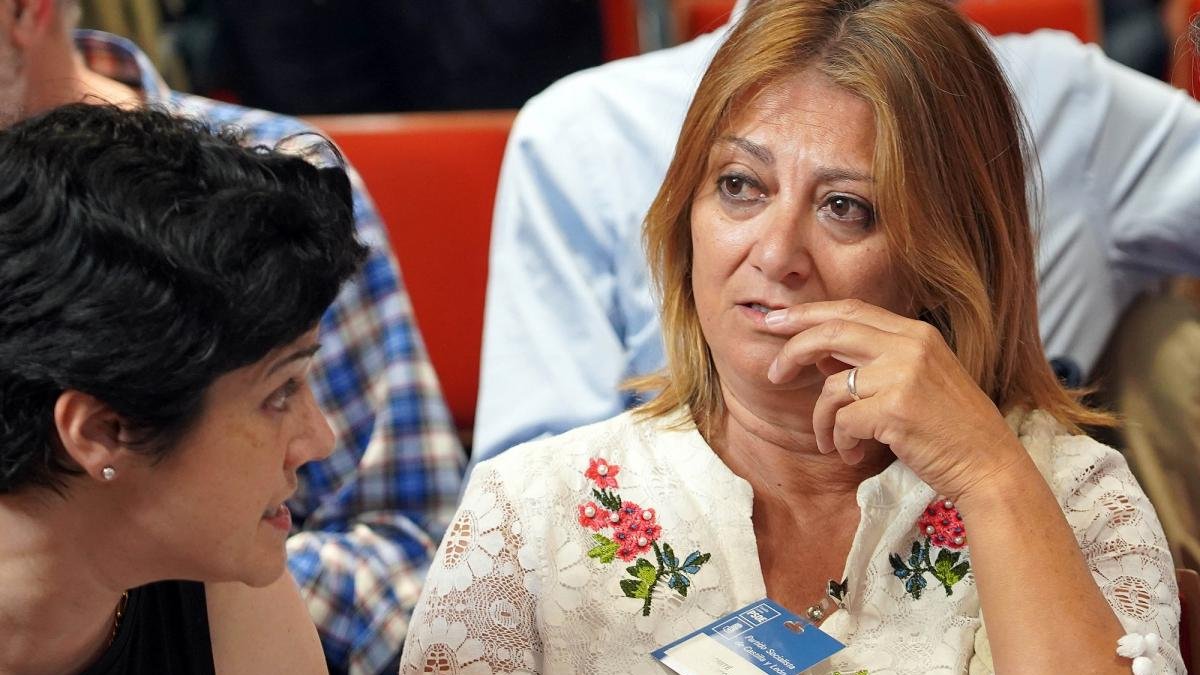 Teresa López, en una imagen de archivo durante un comité autonómico.-ICAL