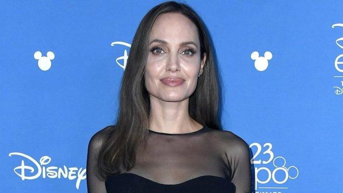 Angelina Jolie, el pasado 24 de agosto.-AFP/ FRAAZER HARRISON