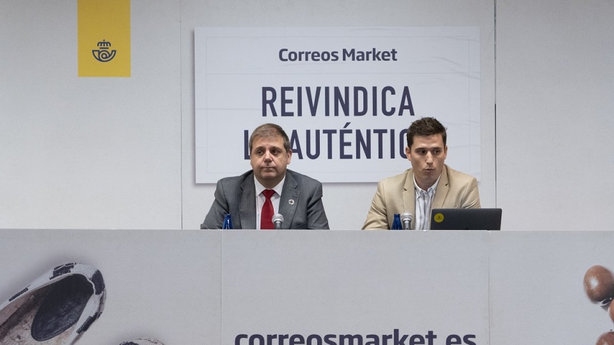 Presentación de la plataforma 'Correos Market' en Valladolid en 2019. Imagen de archivo. ICAL.
