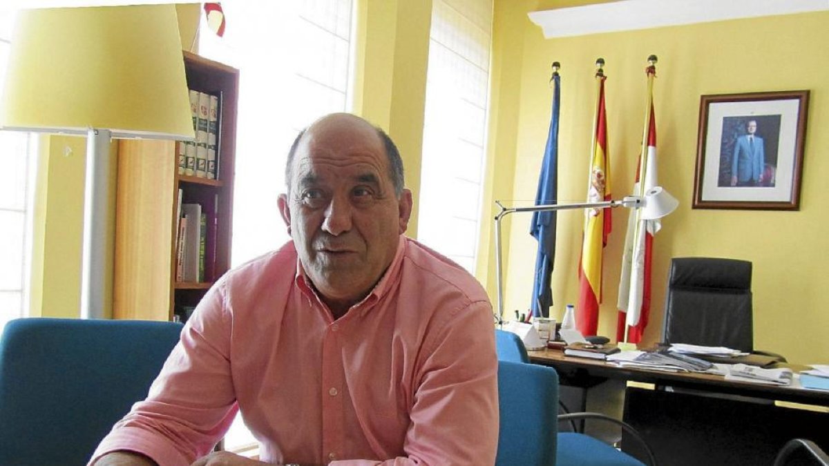 Mariano Suárez Colomo, alcalde de La Cistérniga.-EL MUNDO