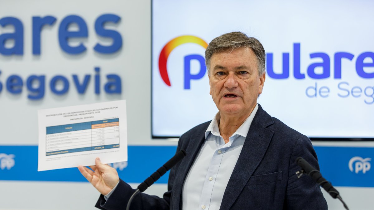 El secretario autonómico del Partido Popular de Castilla y León, Francisco Vázquez. ICAL