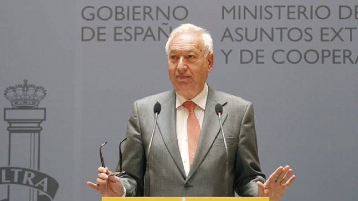 El ministro de Asuntos Exteriores, José Manuel García-Margallo.-Foto: Victor Lerena / EFE
