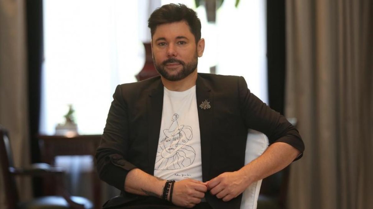 Miguel Poveda, en Madrid, este miércoles.-/ DAVID CASTRO