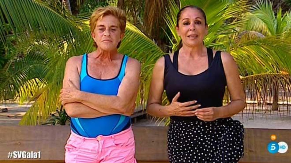 Isabel Pantoja y Chelo García Cortés (T-5).-