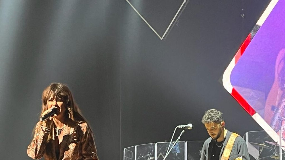 Vanesa Martín en su concierto en Valladolid. El Mundo / Diario de Valladolid