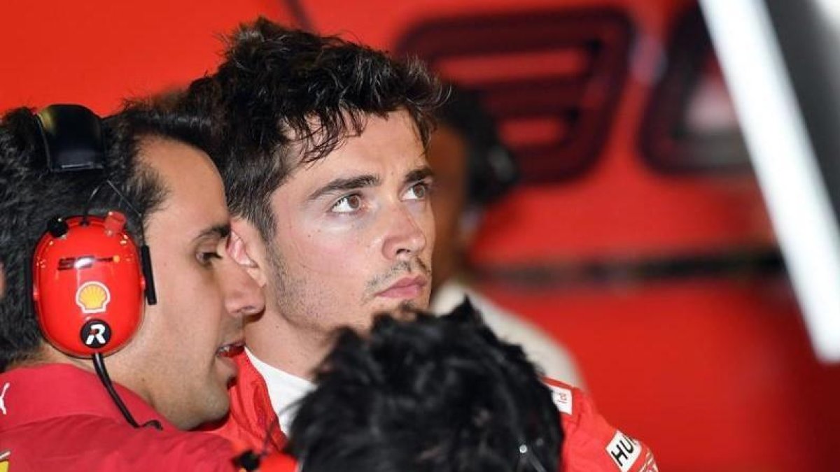 Charles Leclerc, en Monza.-EFE / EPA/ DANIEL DAL ZENNARO