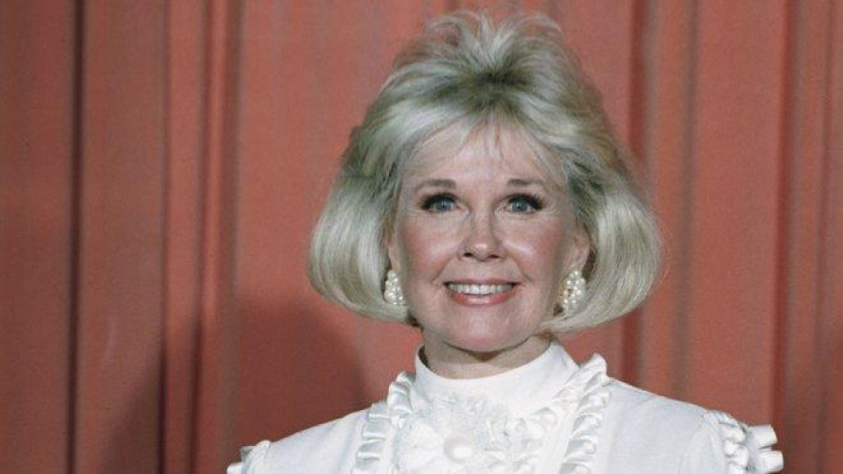 Imagen de archivo de Doris Day del 15 de abril de 1955.-AP