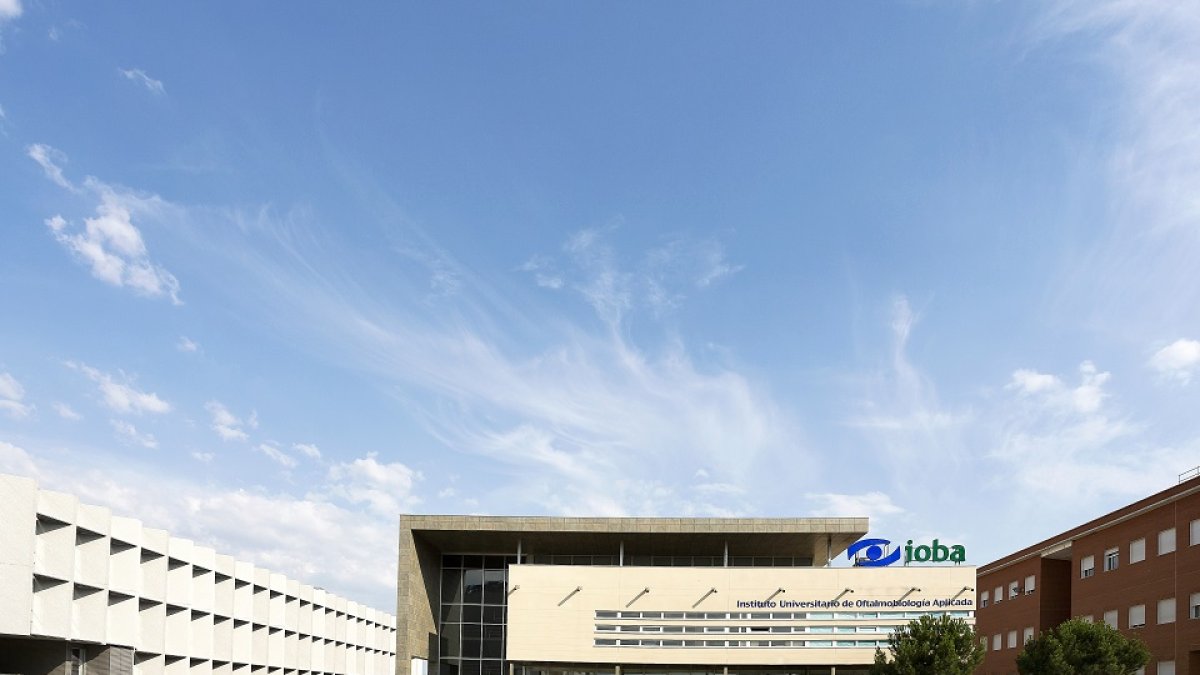 Instalaciones del Instituto Universitario de Oftalmobiología Aplicada (IOBA) de la Universidad de Valladolid. - R. G.: E.M.