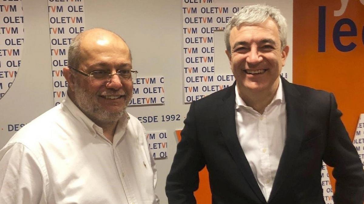 Francisco Igea y Luis Garicano-E. M.