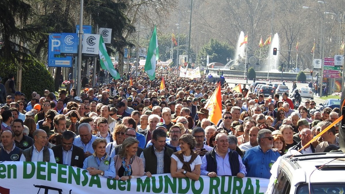 Macromanifestación en 2019.- L. D. F.