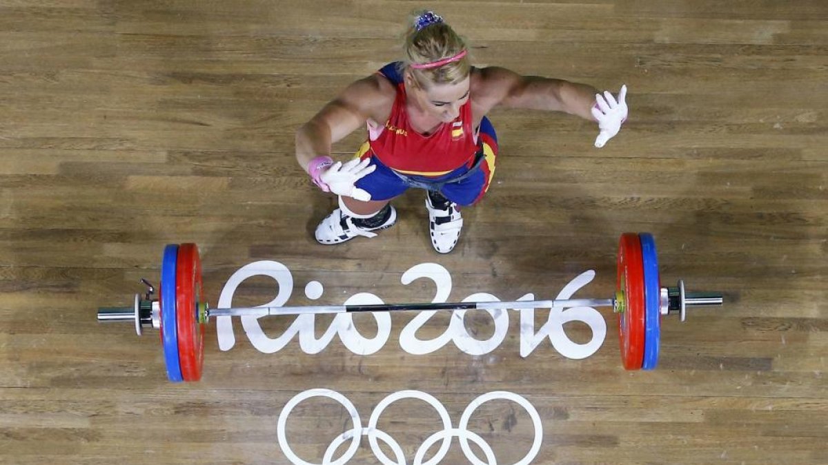 Lydia Valentín en los jjoo de Río 2016-E. M.