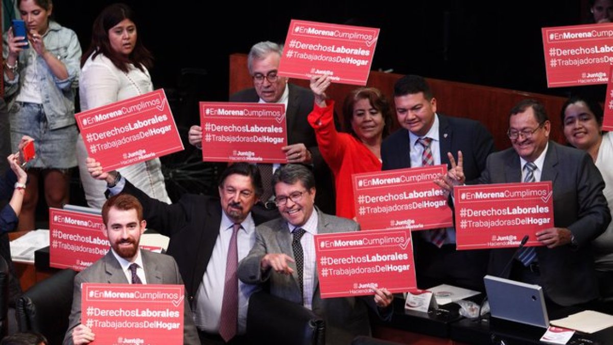 Senadores mexicanos aprueban reformas legales para regular el trabajo doméstico.-EFE