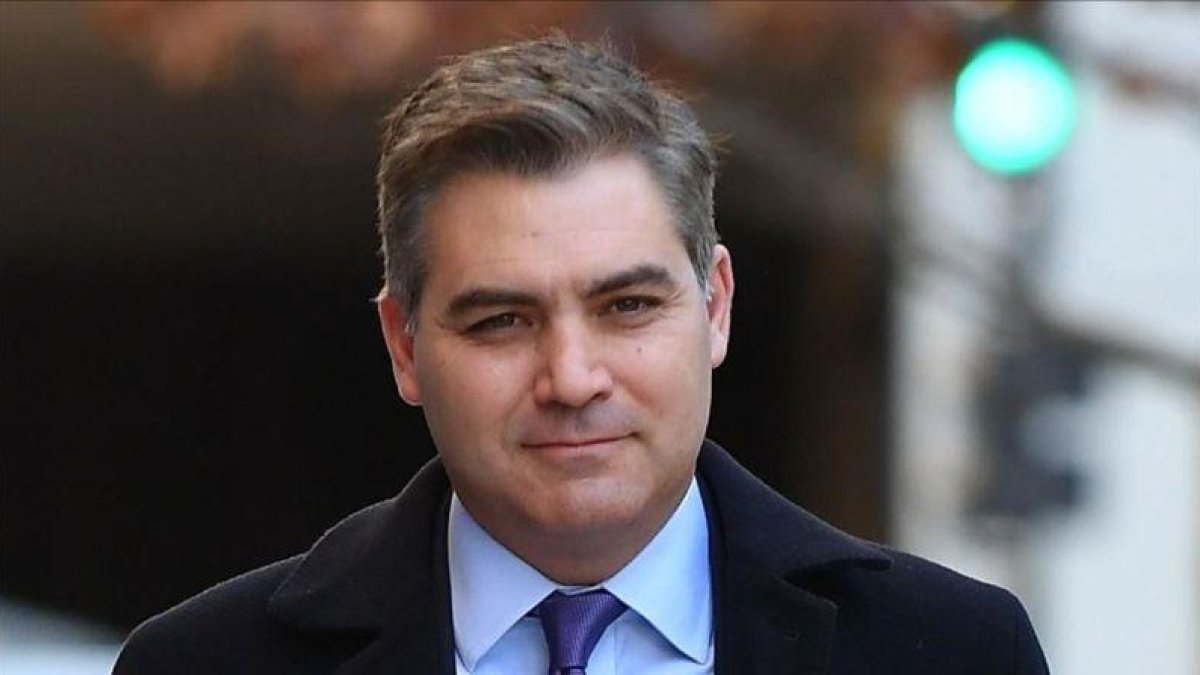 El periodista de la CNN, Jim Acosta.-AFP