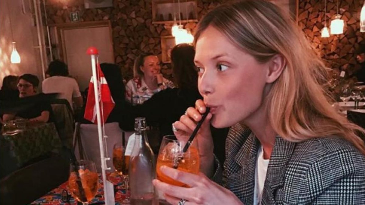 La modelo Ulrikke Hoyer.-INSTAGRAM