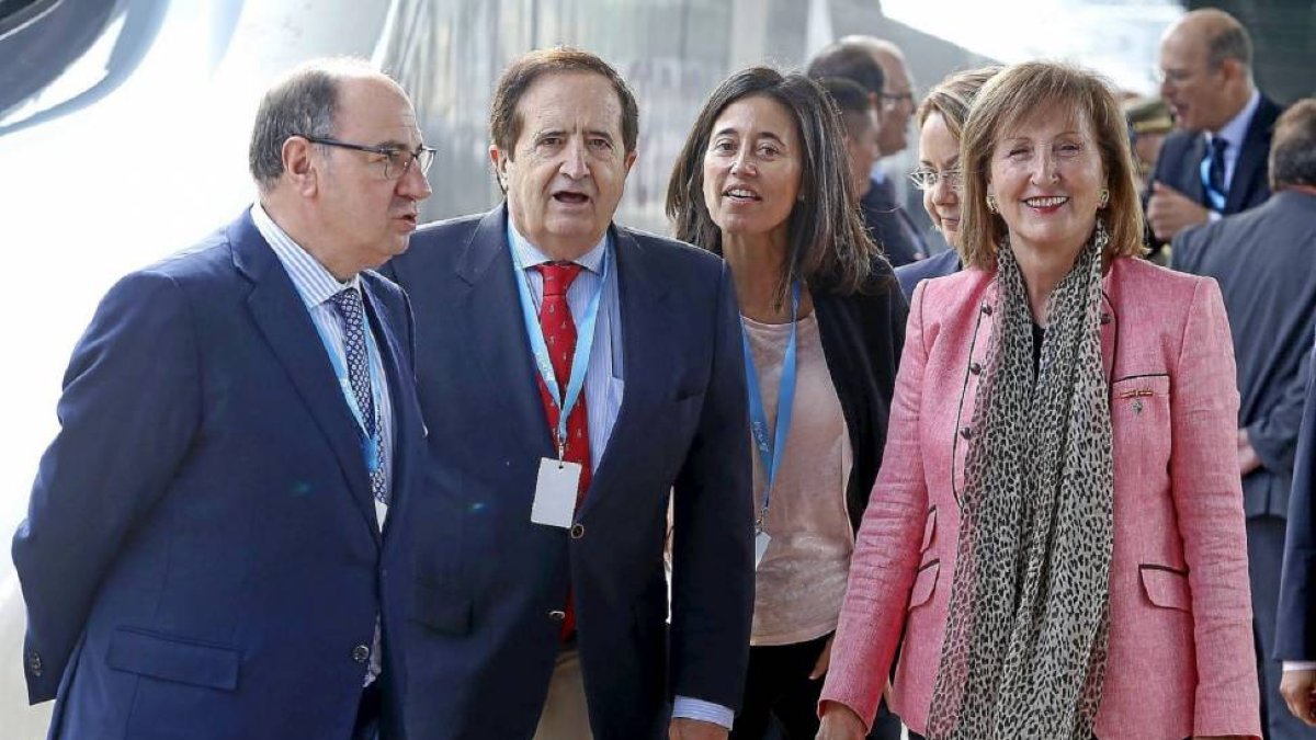 Enrique Martín, Juan José Lucas, Ana Tormé y Celinda Sánchez.-Ical