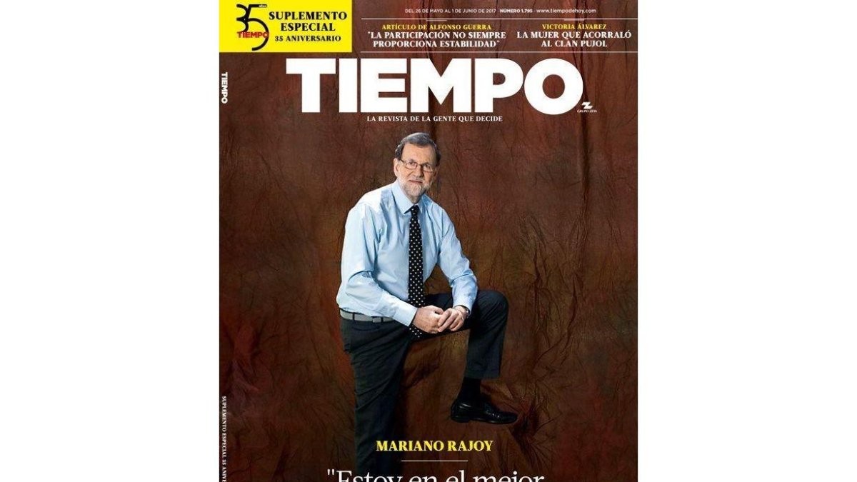 Portada de la revista TIEMPO.-SERVICIO ESPECIAL