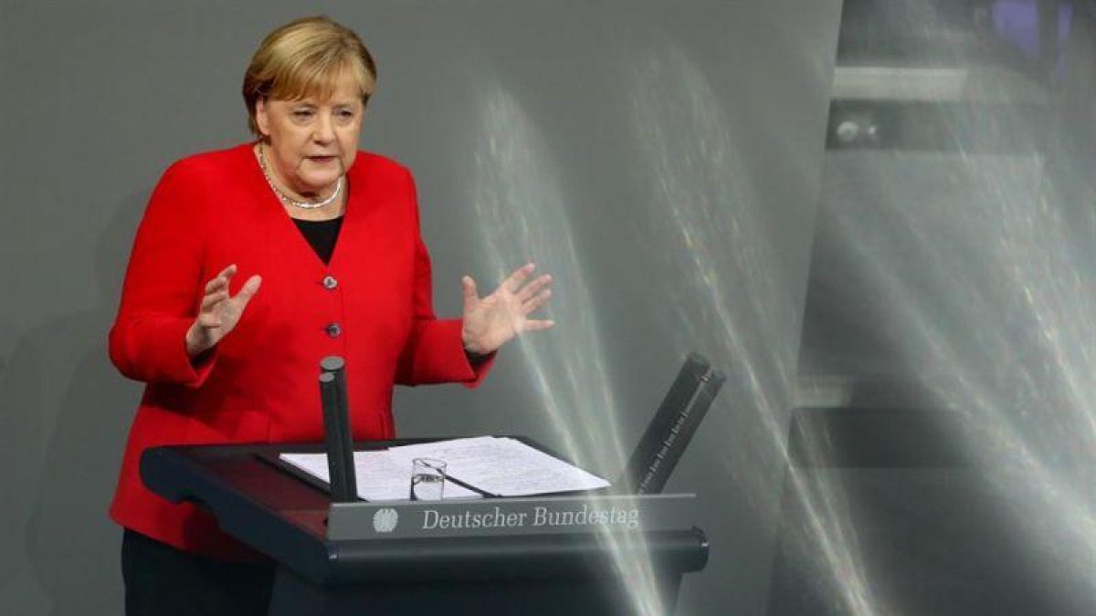 La canciller alemana, Angela Merkel.-EFE / EPA / HAYOUNG JEON