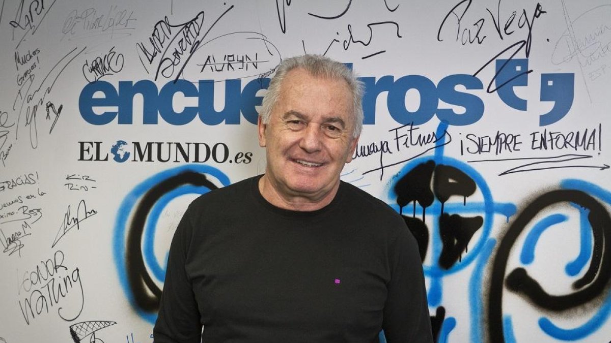 El cantante Víctor Manuel.-EL MUNDO