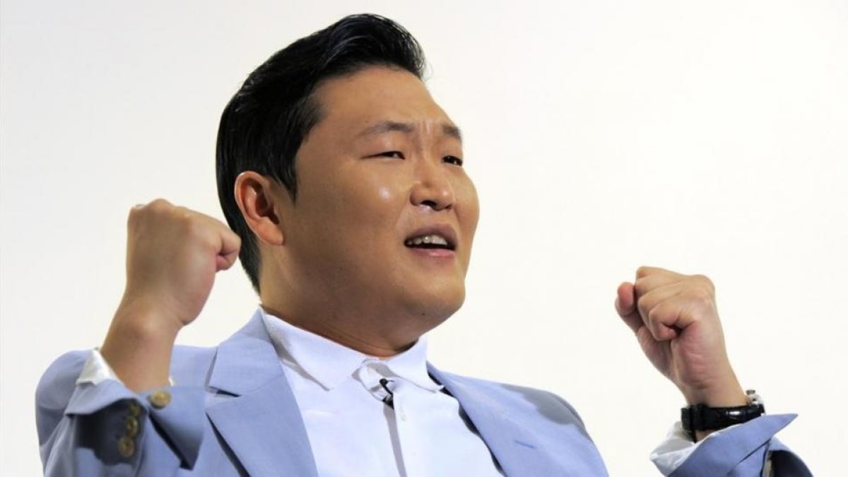Una imagen de archivo del cantante coreano Psy.-AP / CRIS PIZZELO