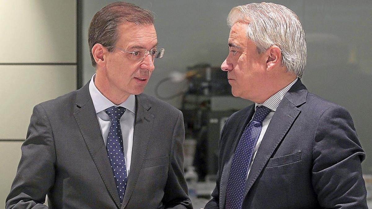 Germán Barrios y Mariano Gredilla, en una imagen de archivo.-ICAL
