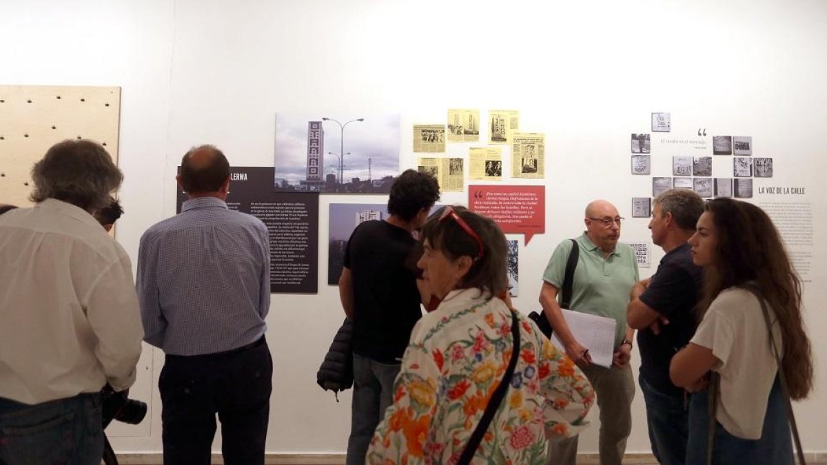 Exposición 'Valladolid con carácter. Letras que cuentan' en la sala 0 del Museo Patio Herreriano.-ICAL