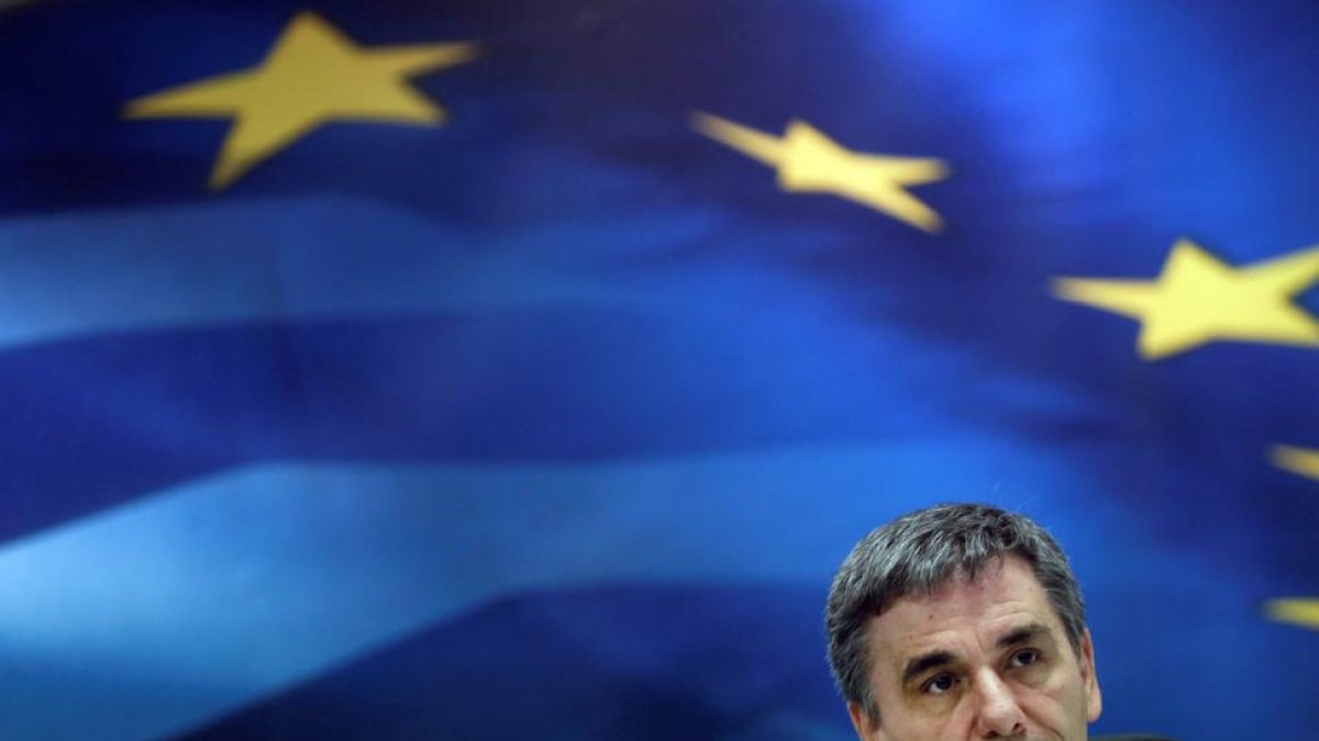 El ministro de Finanzas griego, Euclid Tsakalotos.-REUTERS