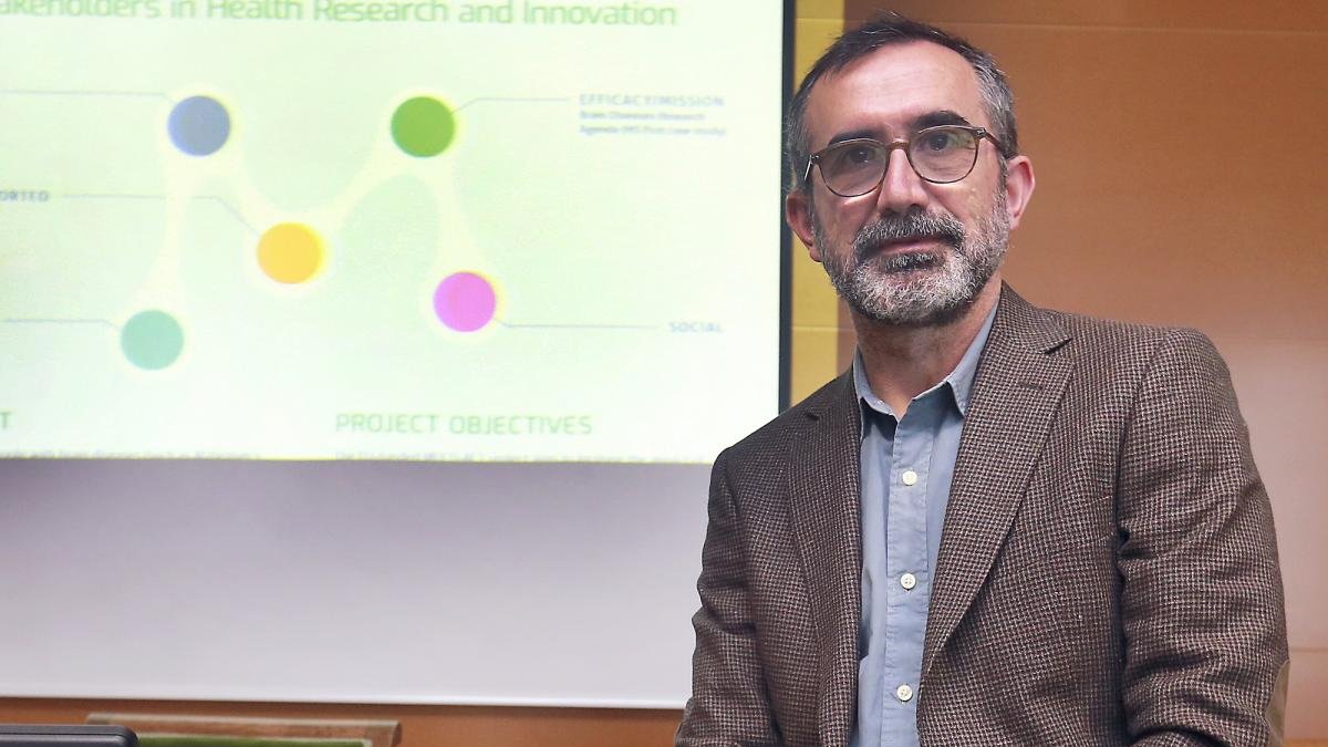 El profesor Larrinaga encabeza el equipo ERGO de la UBU que colabora con las universidades de Tampere y Trento.-SANTI OTERO