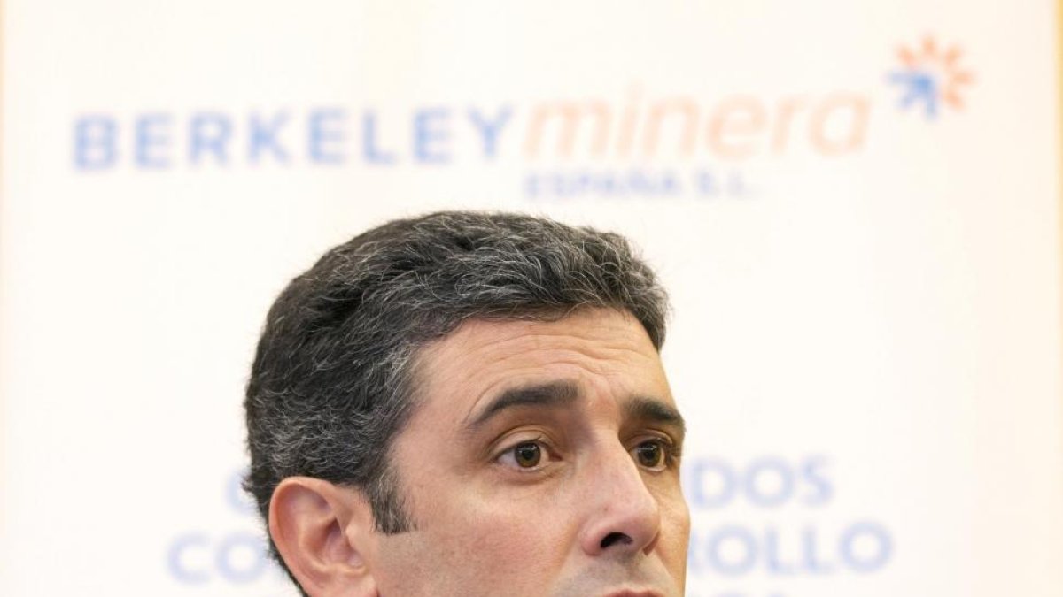 El director general de Operaciones de Berkeley Minera España, Francisco Bellón.-ICAL