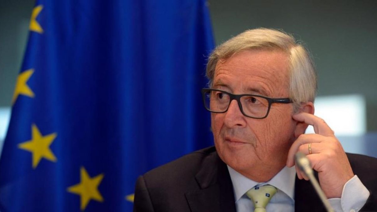 El presidente de la Comisión Europea, Jean Claude Juncker-EL PERIÓDICO