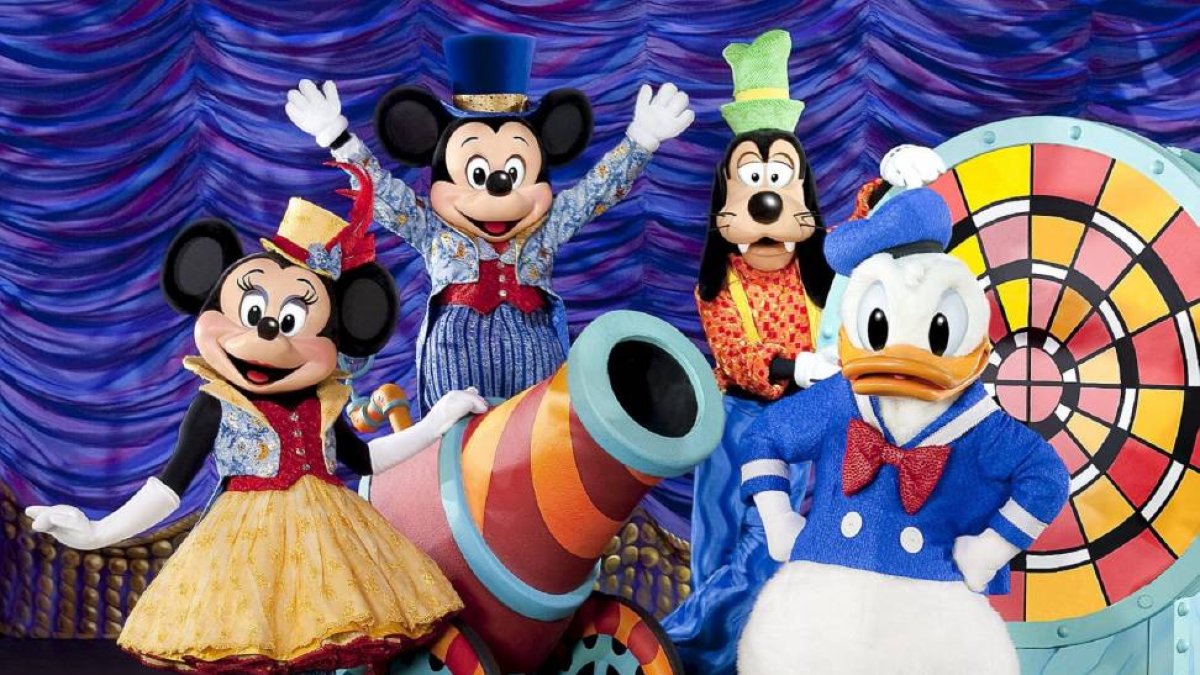 Varios de los personajes que tomarán parte en el espectáculo 'Disney Live! La magia de Mickey'-El Mundo
