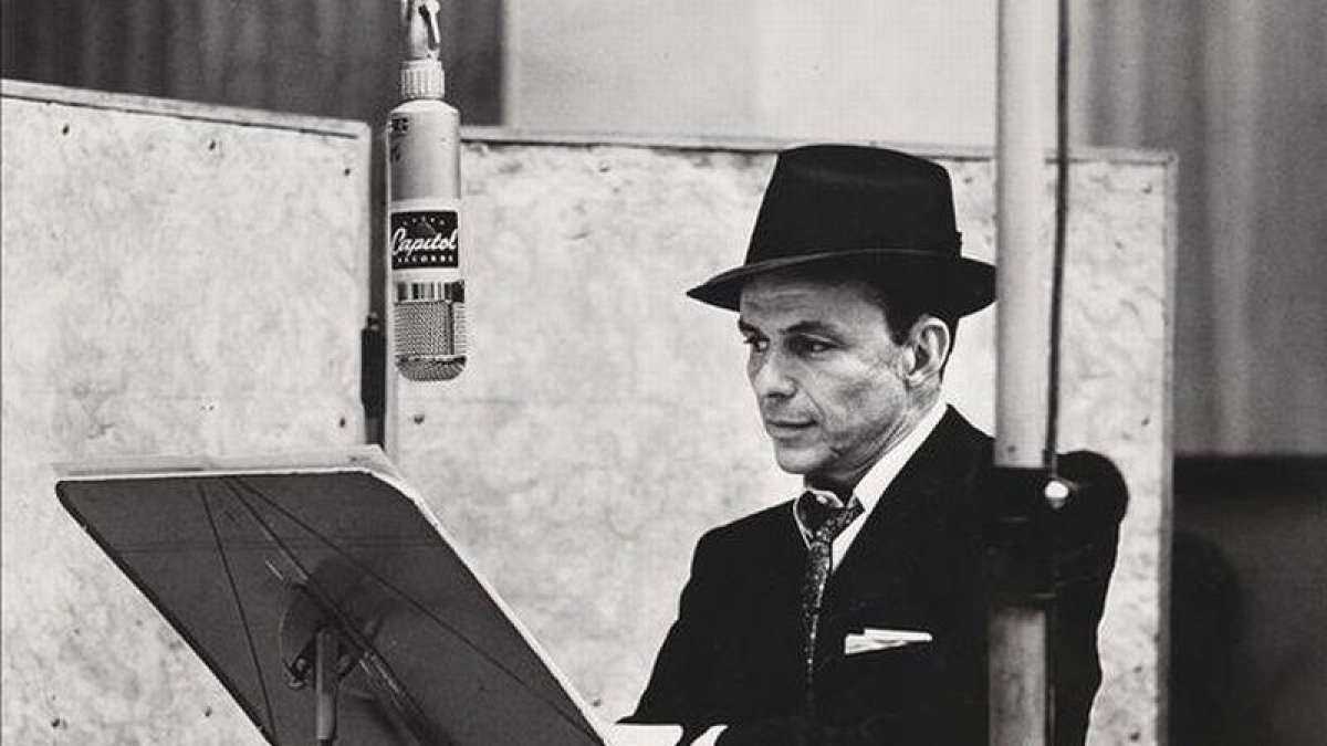 Frank Sinatra.-HERMAN LEONARD