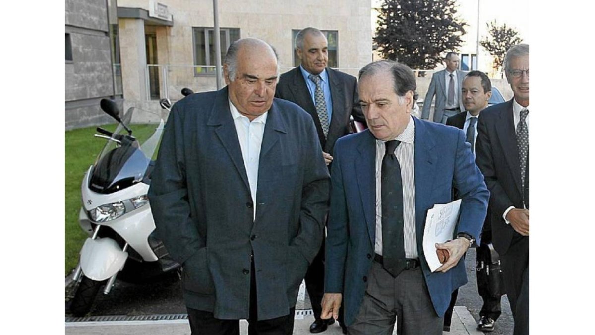 Manuel Lamelas Viloria y Tomás Villanueva, en una imagen de archivo-Ical