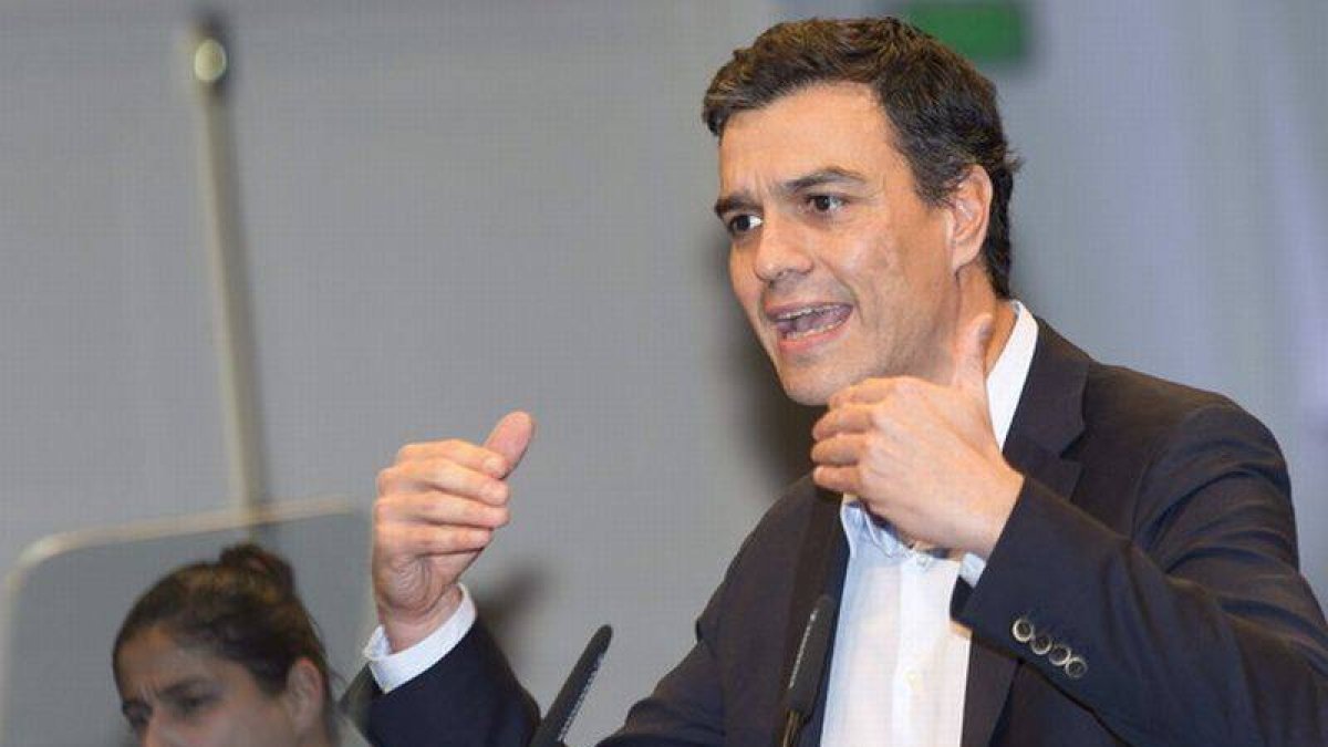 El secretario general del PSOE, Pedro Sánchez, el pasado día 19, en Palma de Mallorca.-Foto: EFE / MONTSERRAT T. DÍEZ