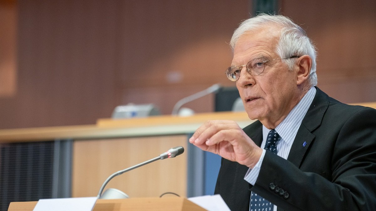 Josep Borrell, durante una intervención en el Parlamento Europeo.- PARLAMENTO EUROPEO