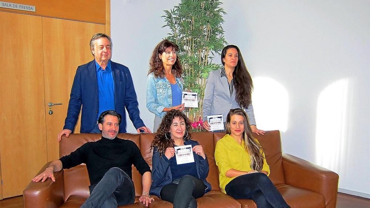 Pérez, Redondo y Etcheverry junto a Tort, Moreno y Pérez.-EPR