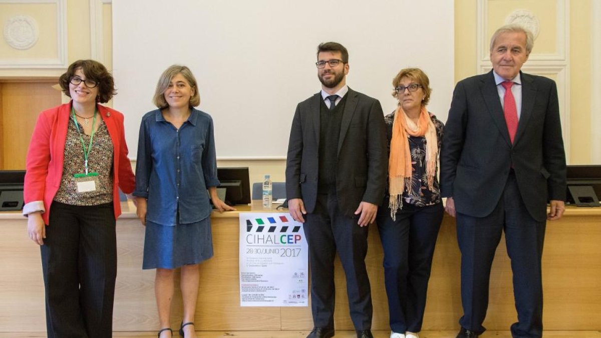 Presentado el IV Congreso Internacional de Historia, Literatura y Arte en el Cine en Español y Portugués 'Cihalcep 2017' que se celebra en Salamanca.-ICAL