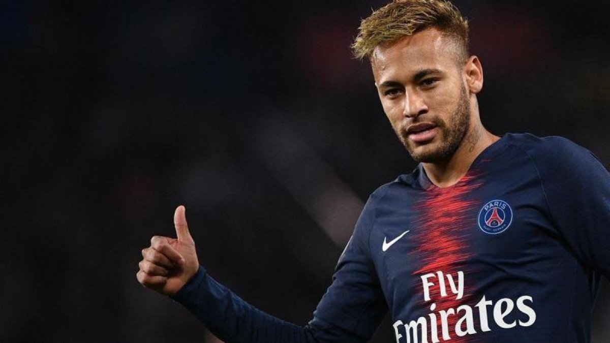 Neymar, en el Paris SG.-AFP / FRANCK FIFE
