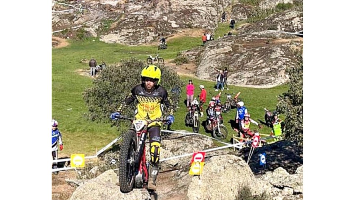 Una de las carreras en Muelas del Pan.