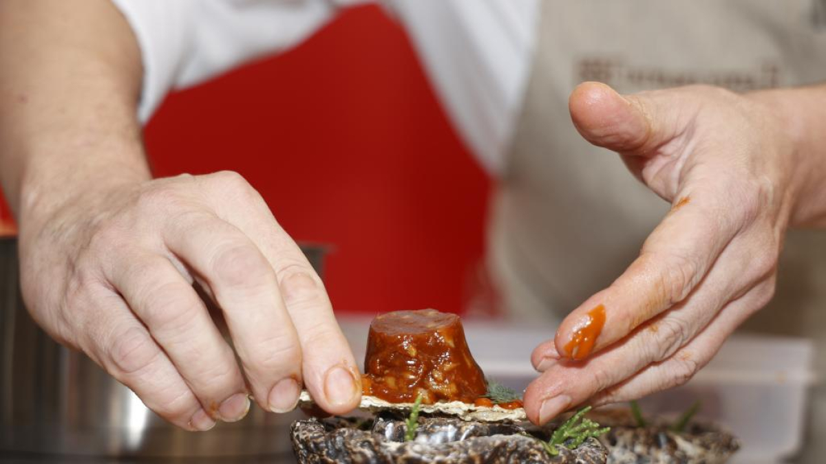 Concurso Nacional de Pinchos y Tapas en Valladolid 2023.
