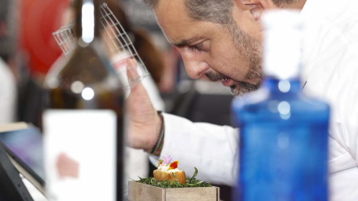 Concurso Nacional de Pinchos y Tapas en Valladolid 2023.