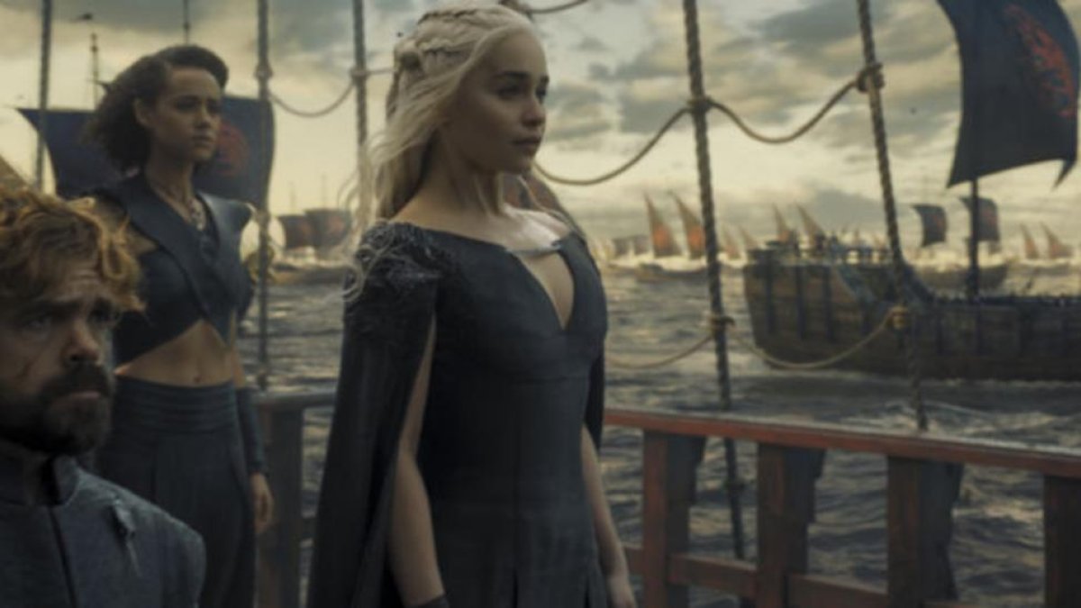 Daenerys Targaryen (Emilia Clarke), en el último episodio de la sexta temporada de 'Juego de tronos'-HBO