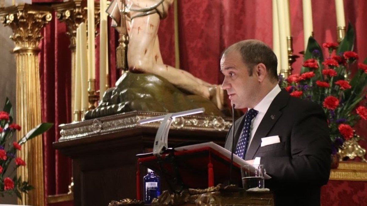 El nuevo presidente de la Junta de Cofradías de Seman Santa de Valladolid, Miguel Vegas. - E.M.