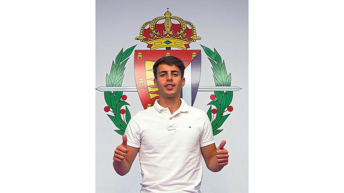 Aguado, en su presentación.-PABLO REQUEJO