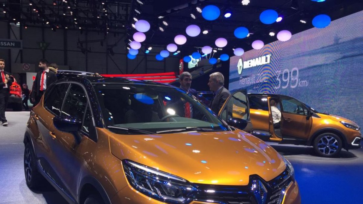 El nuevo Captur, en el Salón del automóvil de Ginebra-E. M.
